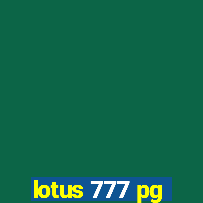 lotus 777 pg